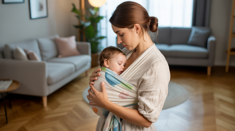 how to tie baby wrap
