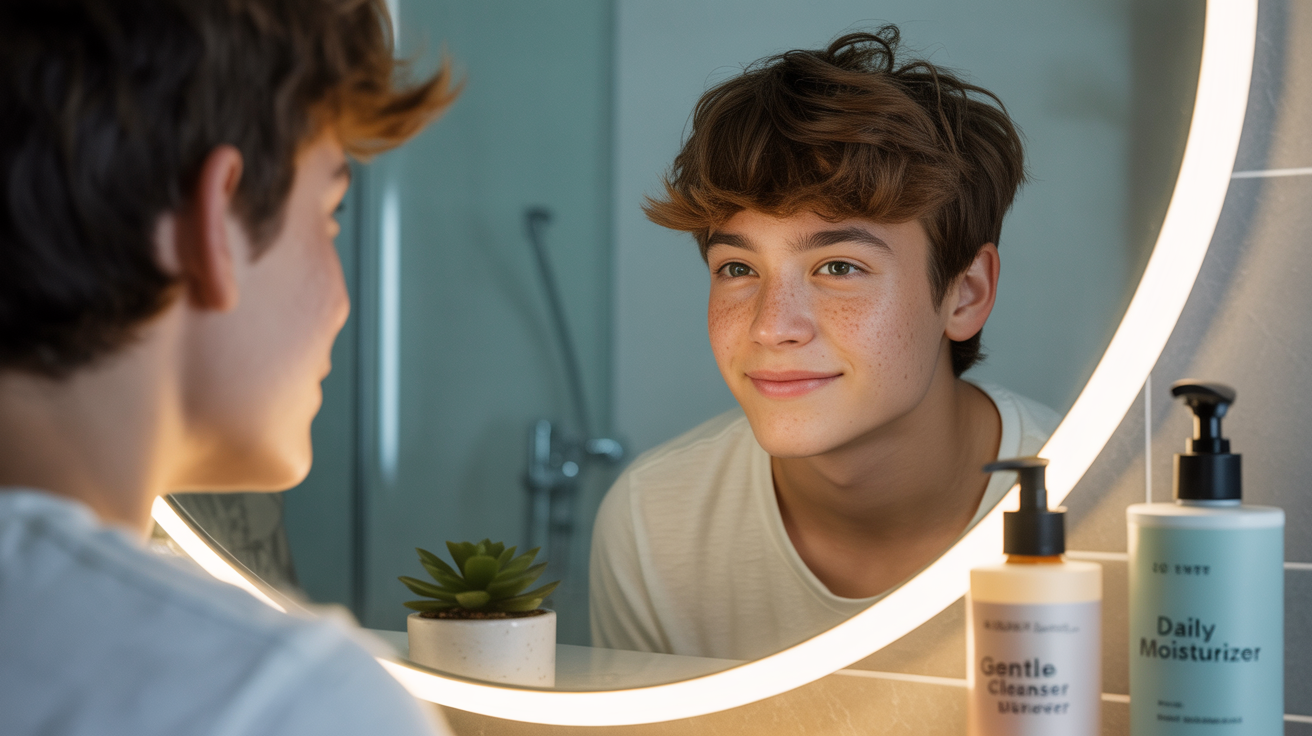 teen boy skin care