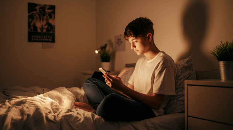 teenager+alone