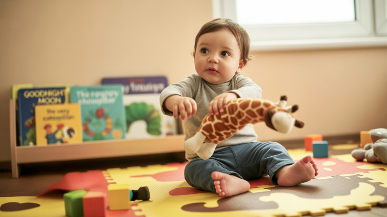 toddler throws toys instead of playing