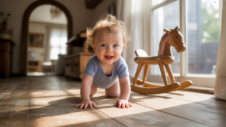 11 month old not crawling