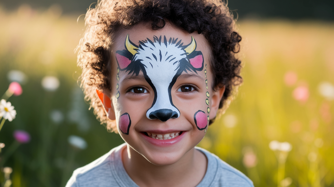Farm Animals Face Painting