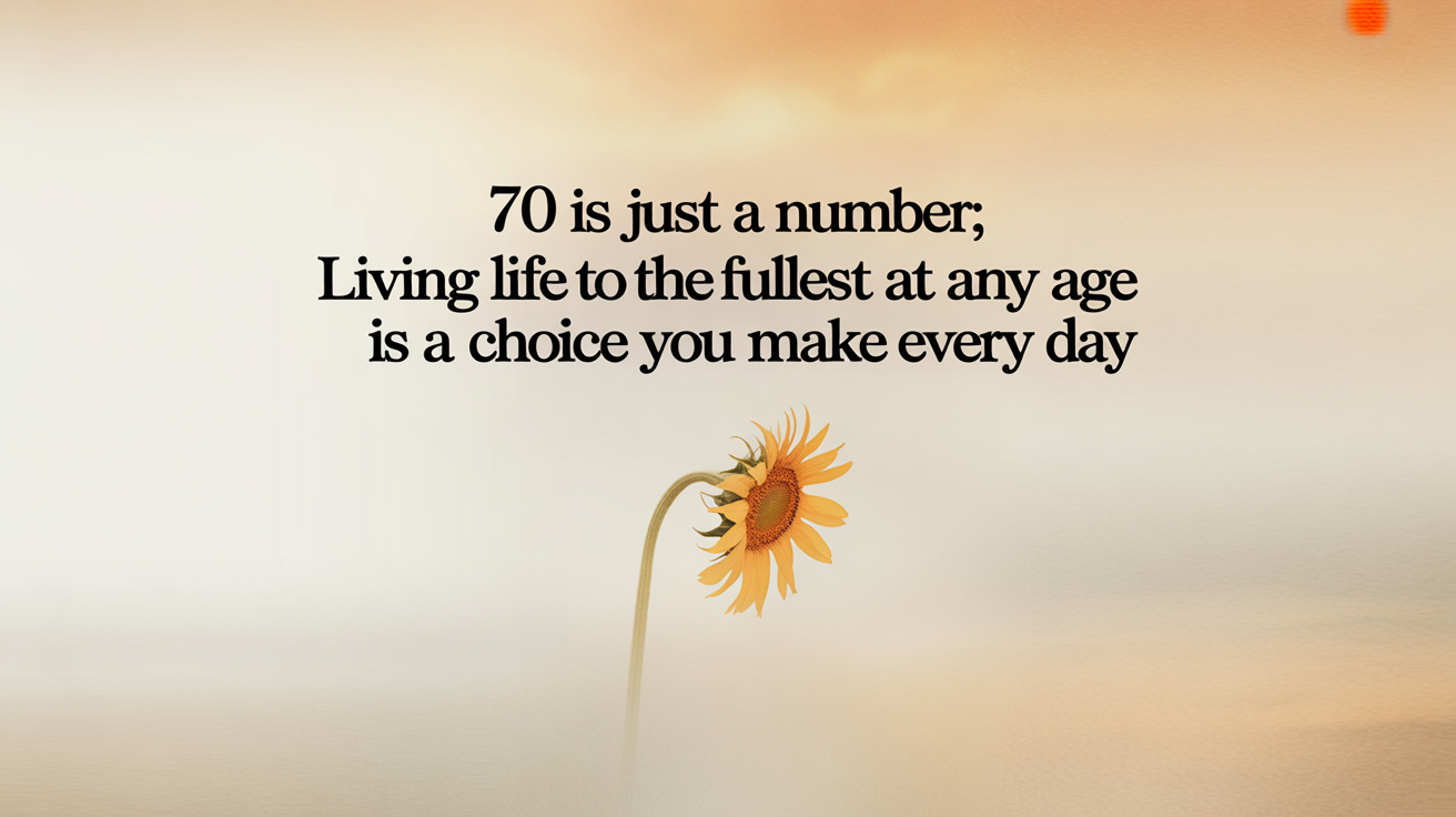 Quotes About Living Life to The Fullest at 70