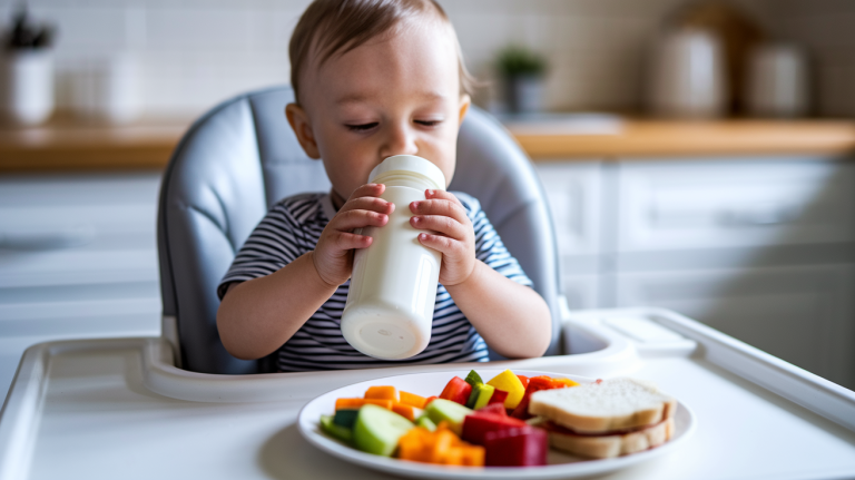 Refuses Food, Only Drinks Milk