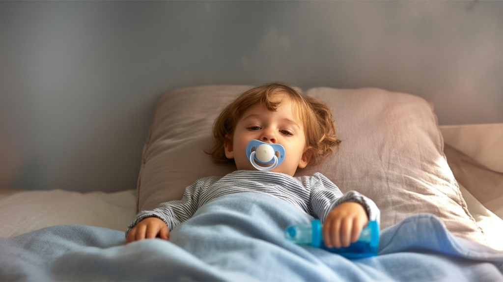 sleep issues after taking pacifier away