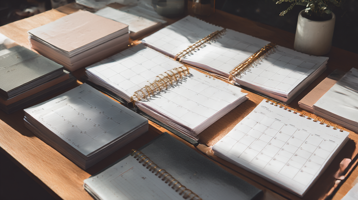 Planner or Calendar for Organizing