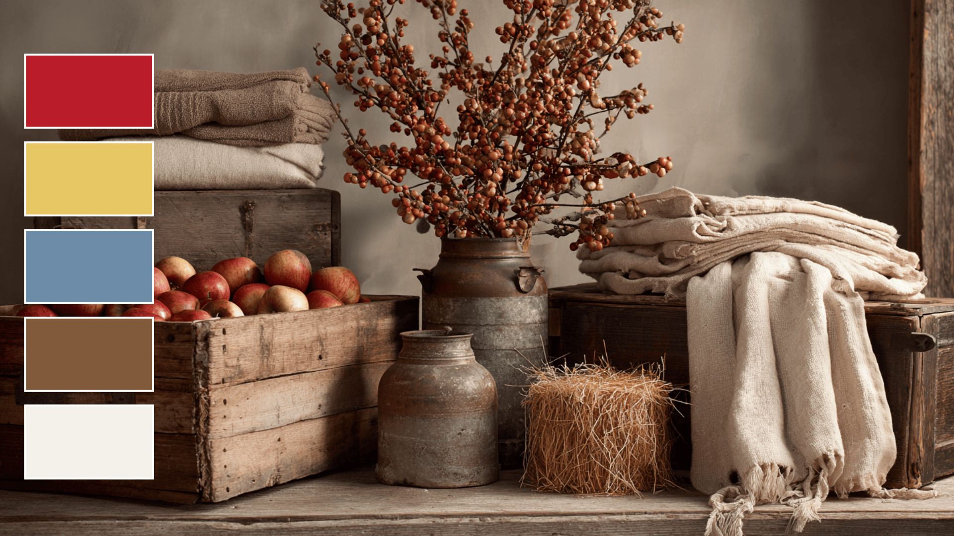 apple barn fall color palette