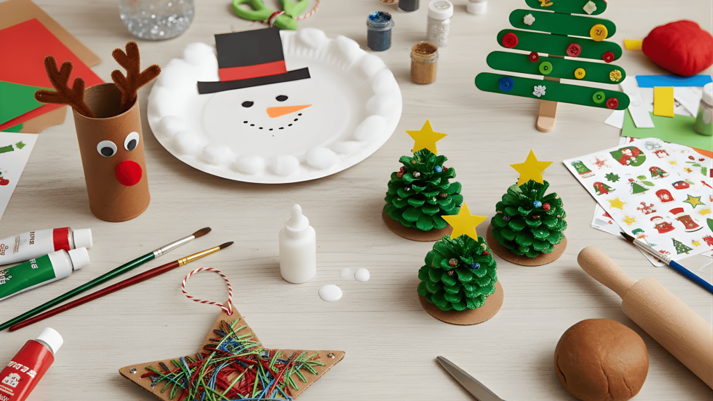fun and easy christmas crafts for kids to try